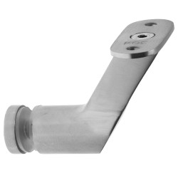 Držiak madla pevný na jokel, sklo 6 - 21,52 mm, AISI 304 Držiak madla pevný na jokel, sklo 6 - 21,52 mm, AISI 304